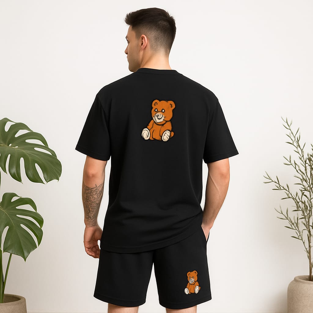 Cord Set – Oversized T-Shirt & Shorts 2 MyDiono